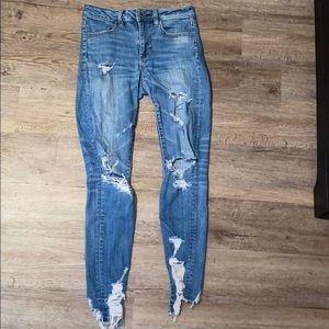 American Eagle high rise jeans